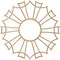 Ekena Millwork Augustus Wood Fretwork Pierced Ceiling Medallion, Alder, 18"OD x 6 3/8"ID x 3/8"T CMWP18X18X0375AUAL - alternate 3